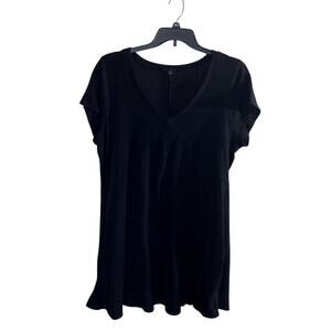 TORRID all black mini tshirt dress 3